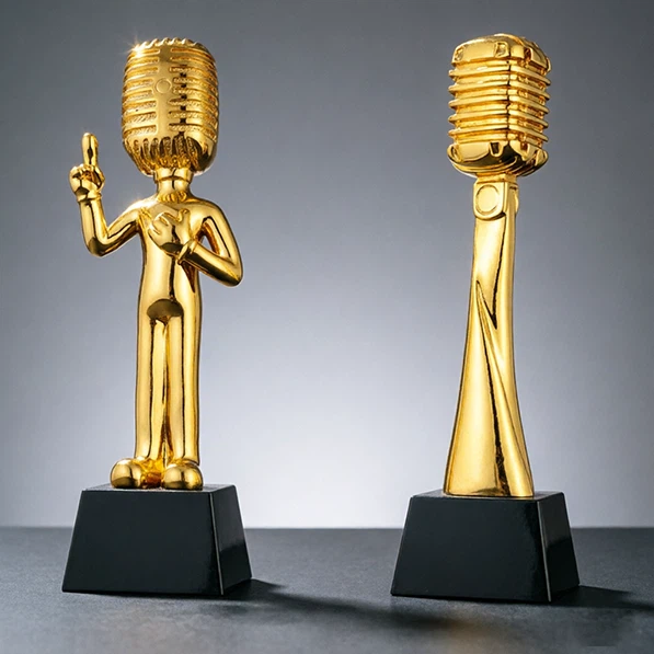 resin microphone awards trophy resin microphone awards trophy
