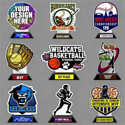 아크릴 스포츠 트로피