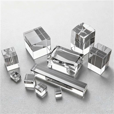 레이저 조각용 고품질 빈 크리스탈 큐브